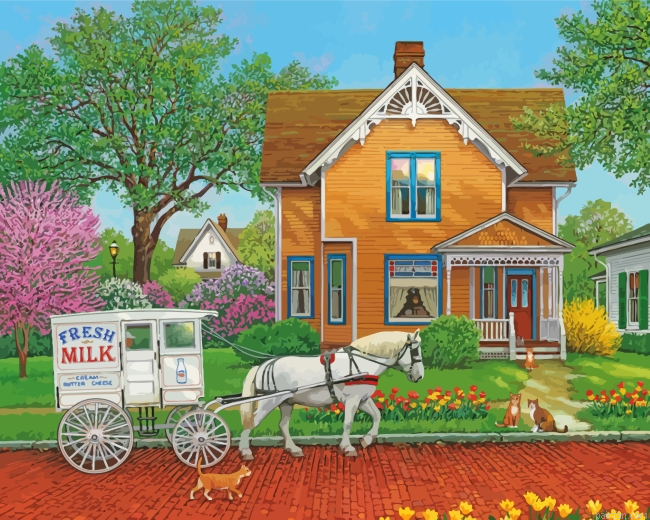 Peaceful House Paint By Number.png