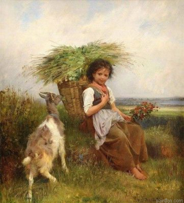 Peasant Girl Paint By Numbers.png