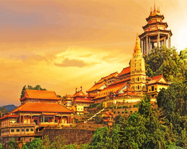 Penang At Sunset Paint By Numbers.png