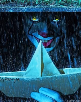 Pennywise In The Sewer Paint By Number.png