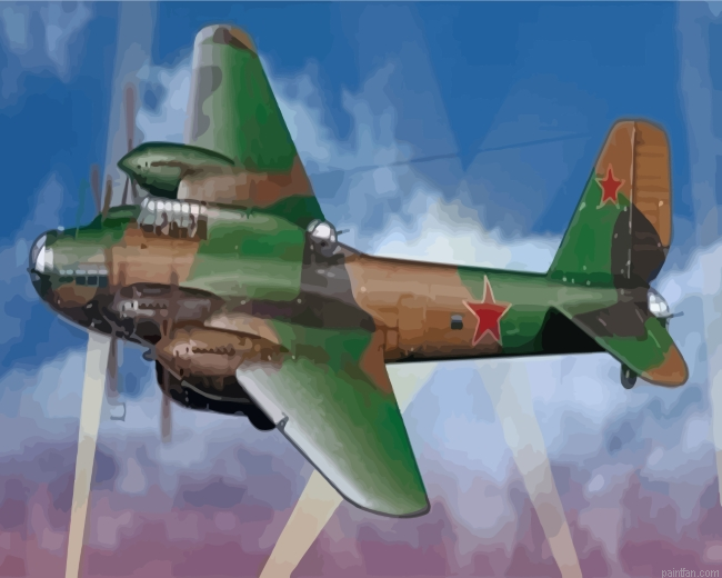 Petlyakov Pe 8 Paint By Number.png