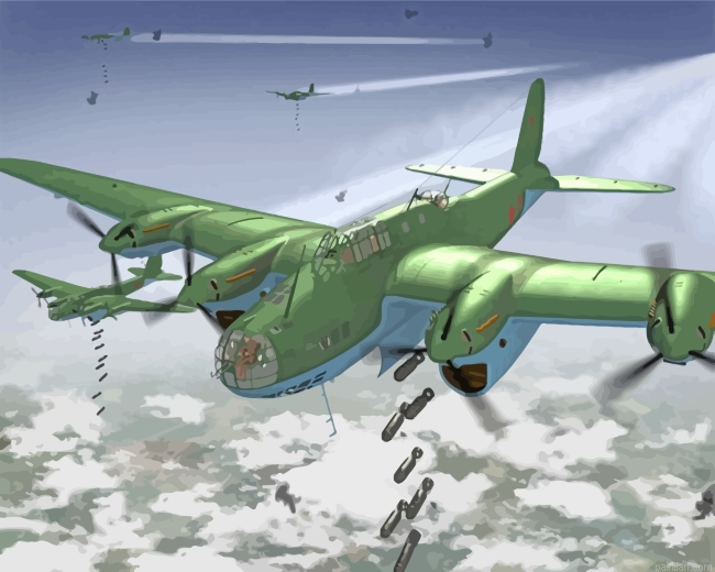 Petlyakov Pe 8 Plane Paint By Number.png