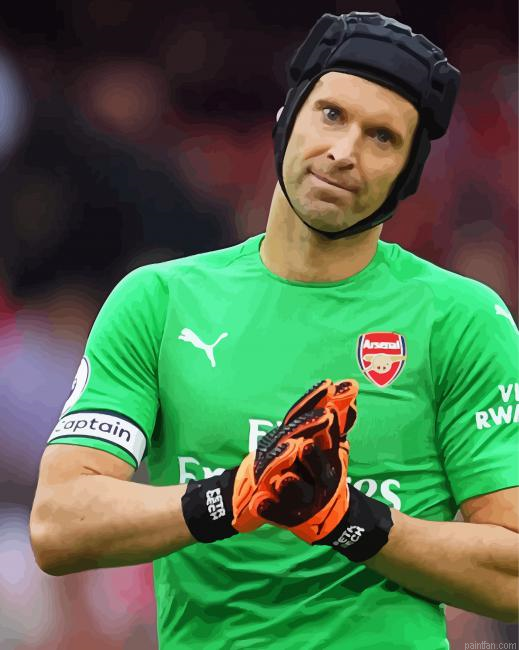 Petr Cech Former Football Player Paint By Numbers.png