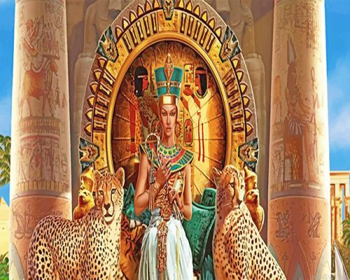 Pharaoh Leopards Paint By Numbers.png