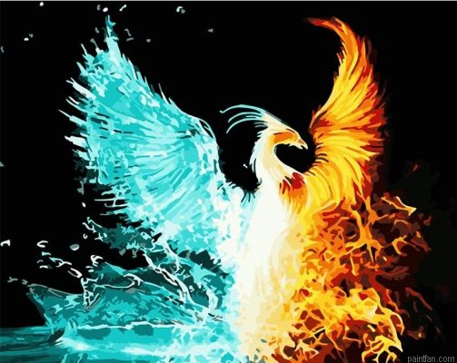 Phoenix Bird Paint By Numbers.png
