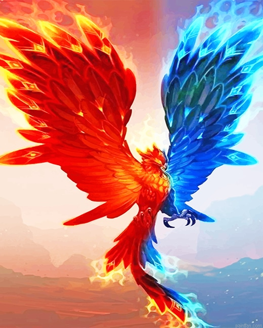 Phoenix Rising From Ashes New Paint By Numbers.png