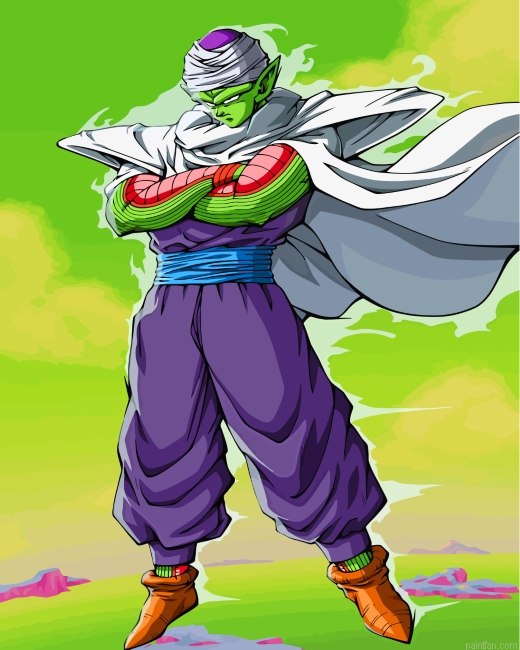Piccolo Dragon Ball Z Paint By Number.png