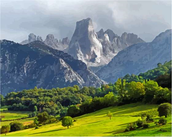 Picos De Europa Paint By Numbers.png