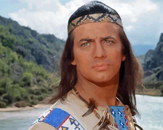 Pierre Brice Winnetou Paint By Numbers.png