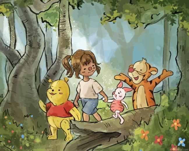 Piglets Big Characters Paint By Numbers.png
