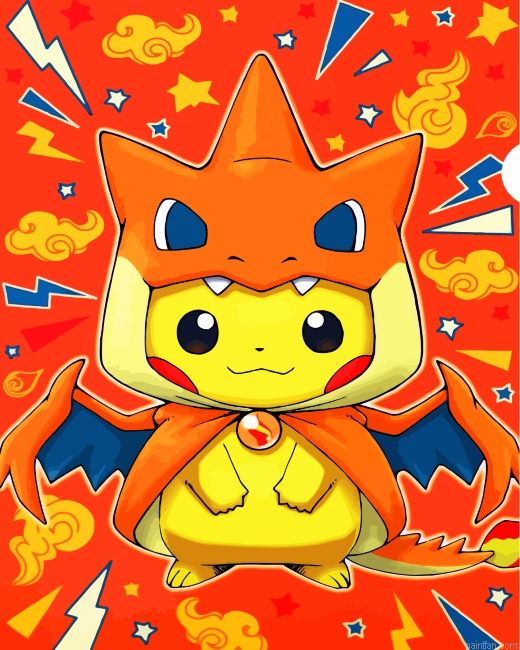 Pikachu Charizard Paint By Number.png