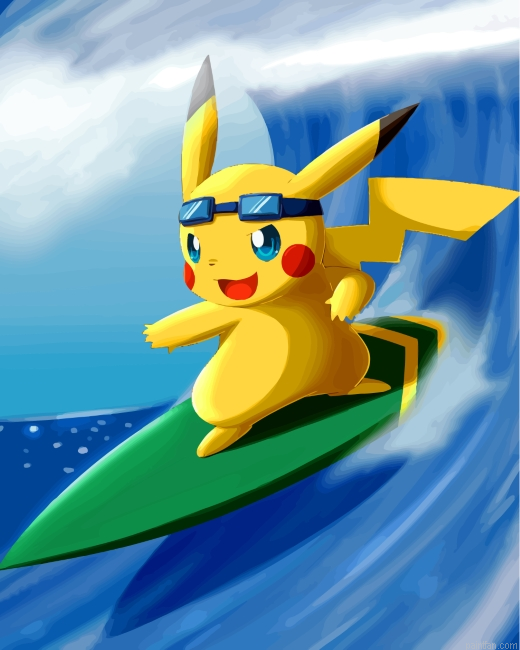Pikachu Surfing Paint By Number.png
