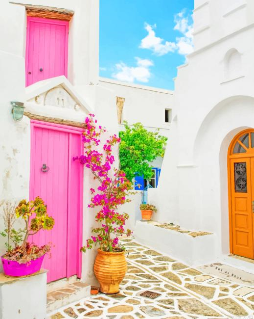 Pink Door Greece New Paint By Numbers.png
