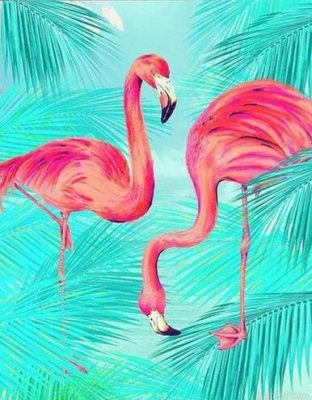 Pink Flamingos Paint By Numbers.png
