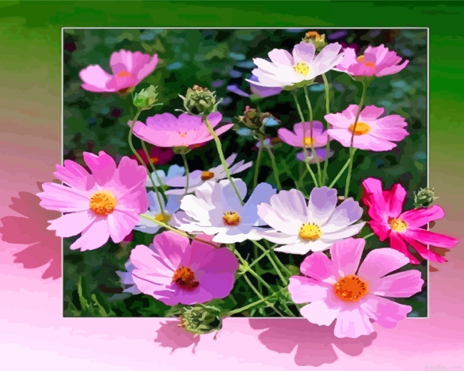 Pink Flowers Paint By Number.png