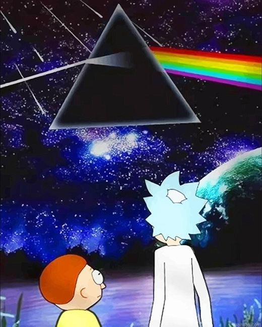 Pink Floyd Rick And Morty New Paint By Numbers.png