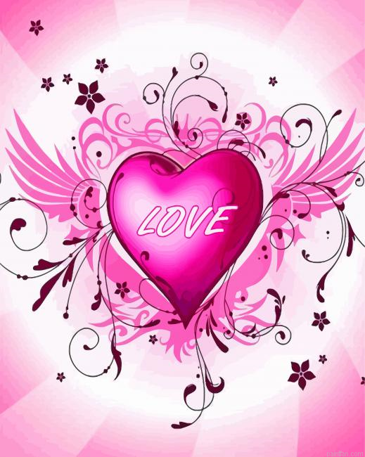 Pink Heart Paint By Number.png