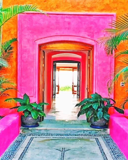 Pink Mexican Architecture New Paint By Numbers.png