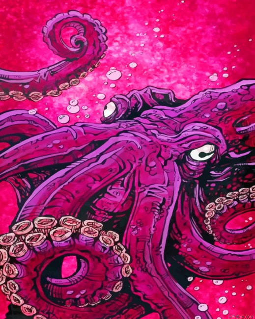 Pink Octopus Paint By Numbers.png