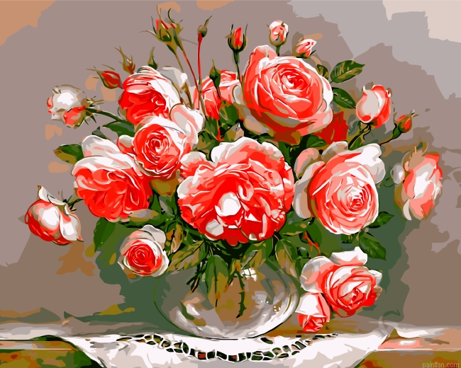 Pink Roses Paint By Number.png