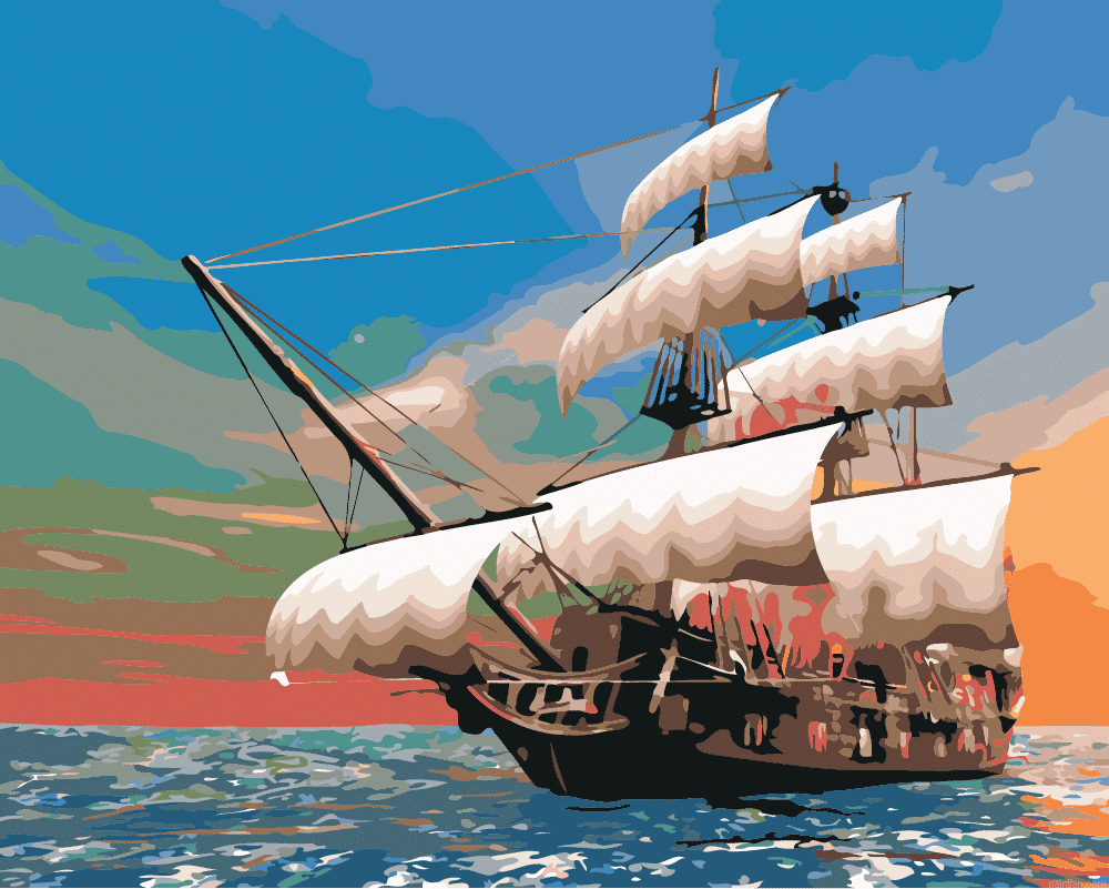 Pirate Ships Paint By Numbers.png