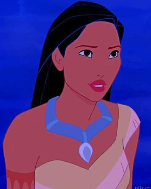 Pocahontas Animation Paint By Number.png