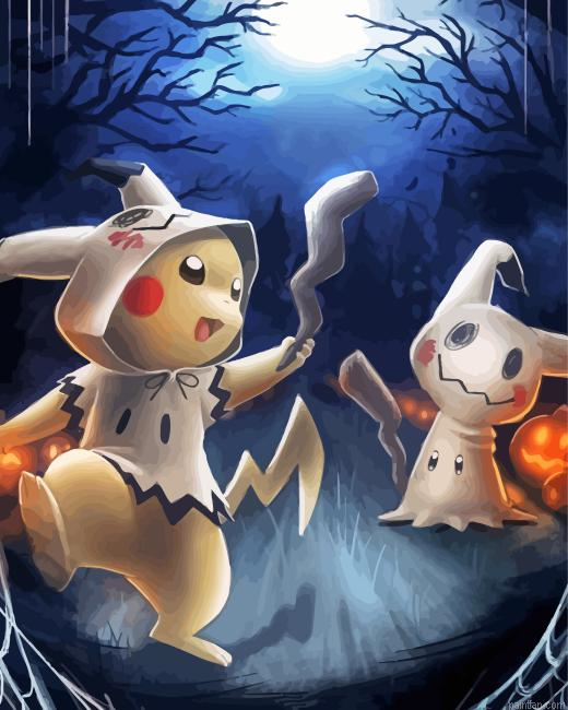 Pokemon And Mimikyu Paint By Numbers.png