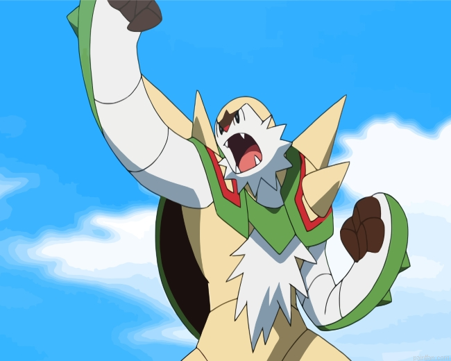 Pokemon Chesnaught Character Paint By Number.png