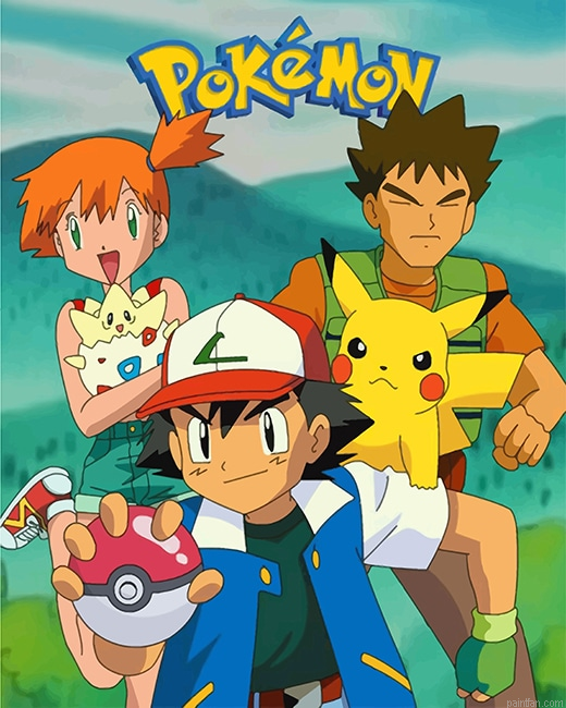 Pokemon First Generation New Paint By Numbers.png
