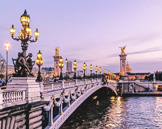 Pont Alexandre Iii Paris France New Paint By Numbers.png