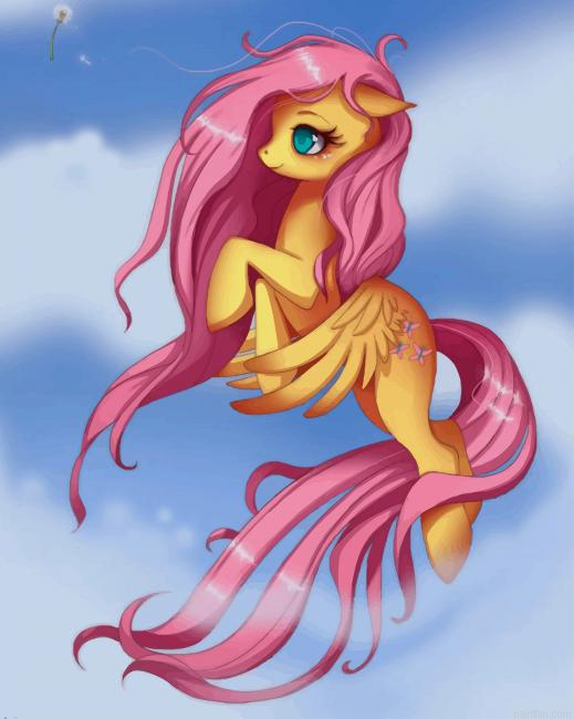 Pony Fluttershy New Paint By Numbers.png