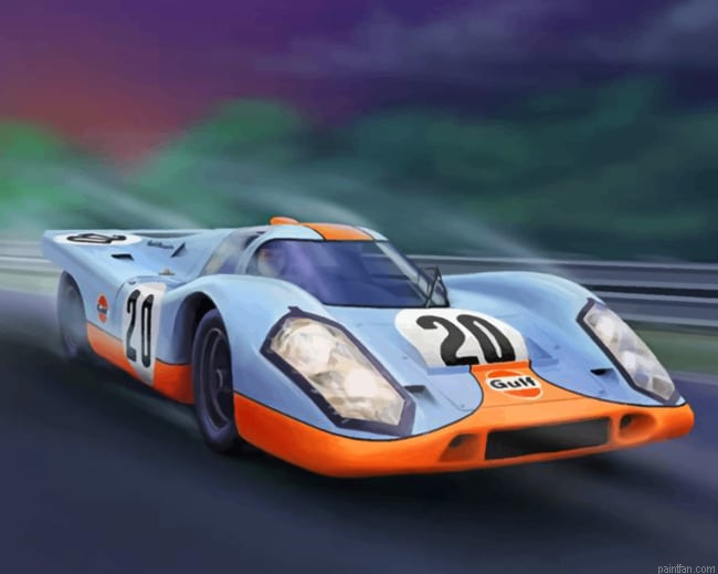 Porsche 917 Car Paint By Numbers.png