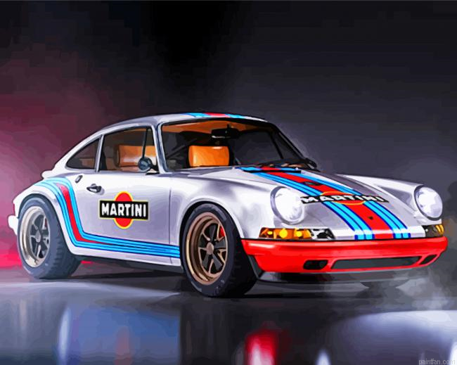 Porsche Car Racing Paint By Number.png