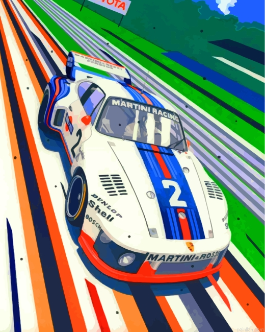 Porsche Martini Racing Car Paint By Number.png