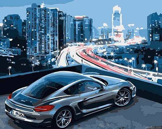 Porsche In Ny Paint By Numbers.png