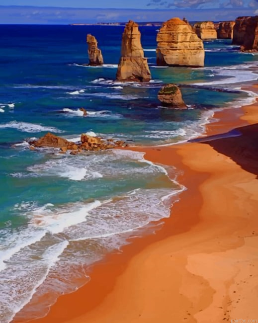 Port Campbell National Park Australia New Paint By Numbers.png