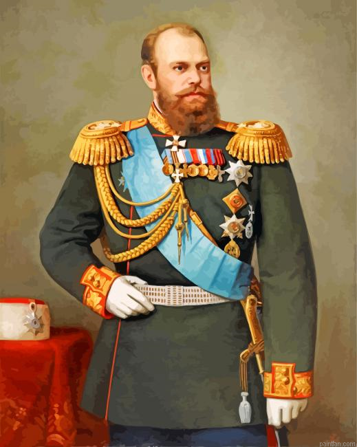 Portrait Of Alexander Iii Paint By Number.png