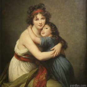 Portrait With Her Daughter Julie Paint By Numbers.png
