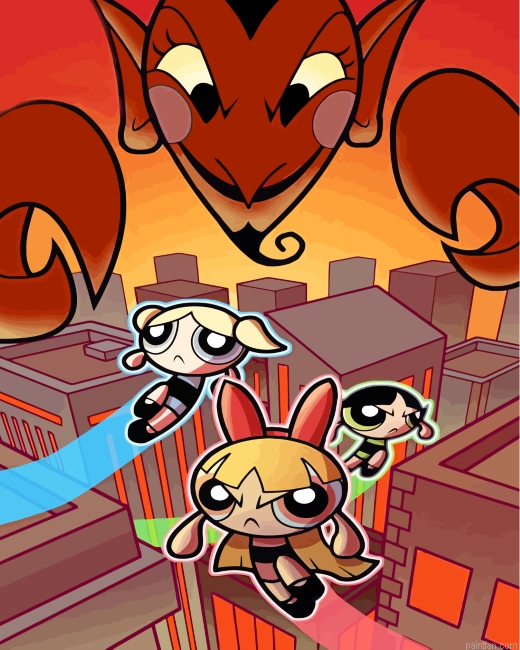 Powerpuff Girls Heroes Paint By Number.png