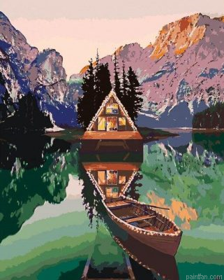 Pragser Wildsee Paint By Numbers.png