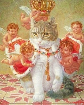 Prince Meow And Angels Paint By Number.png