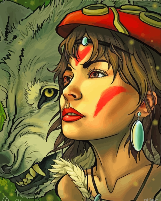 Princess Mononoke Paint By Number.png