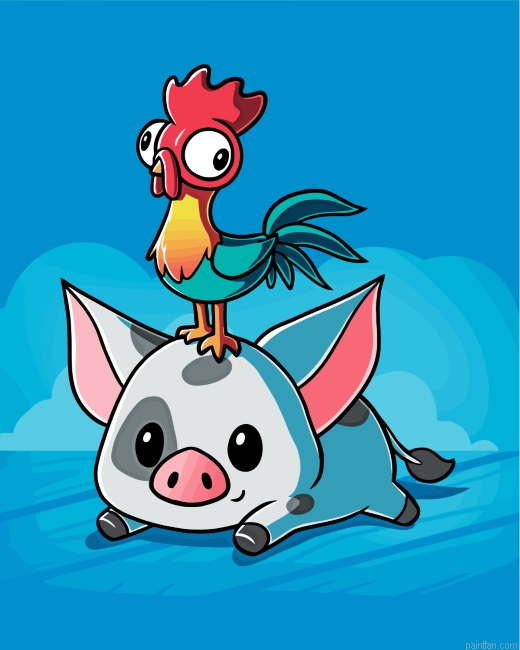 Pua And Hei Hei Paint By Number.png