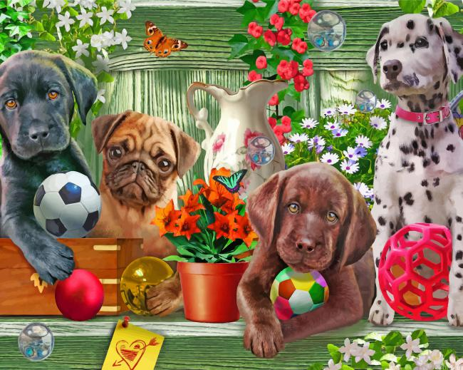 Puppies Dogs Paint By Number.png