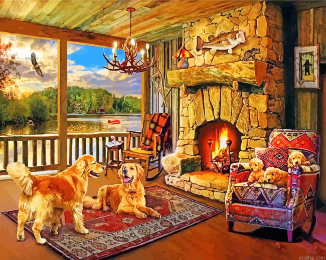 Puppy Family Paint By Number.png