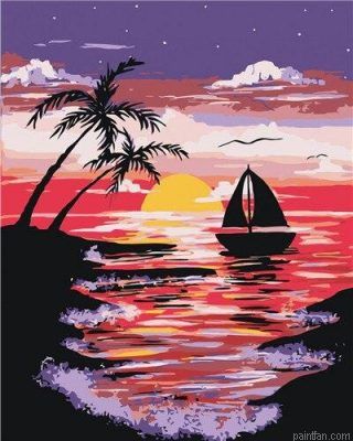 Purple Night Paint By Numbers.png