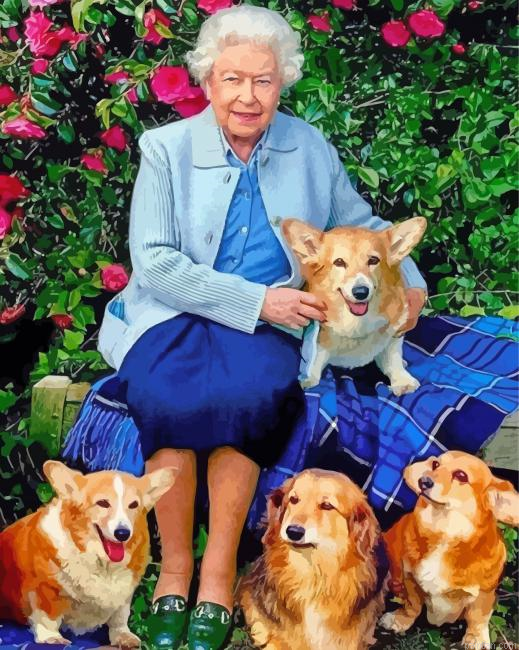 Queen Elizabeth And Gorgis Paint By Number.png