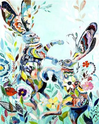 Rabbit Portrait Paint By Numbers.png