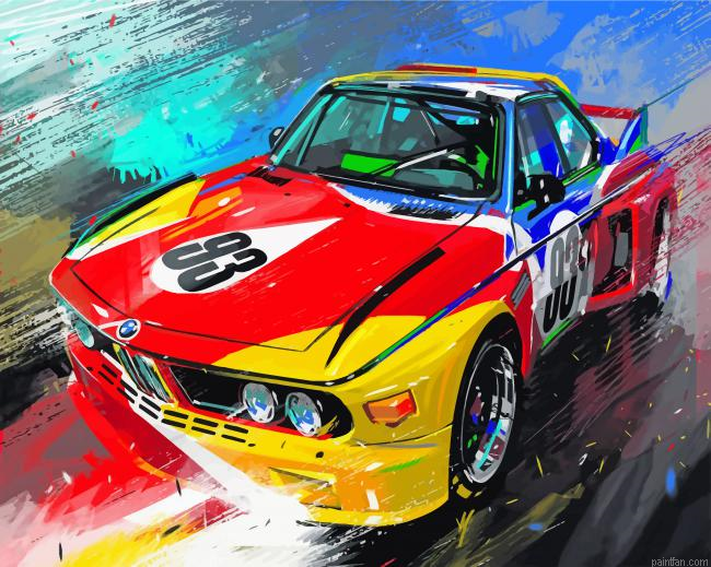Race Car Art Paint By Number.png