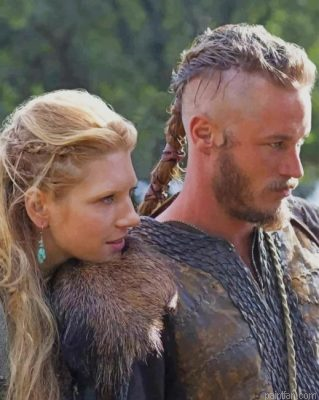 Ragnar And Lagertha Vikings Paint By Numbers.png